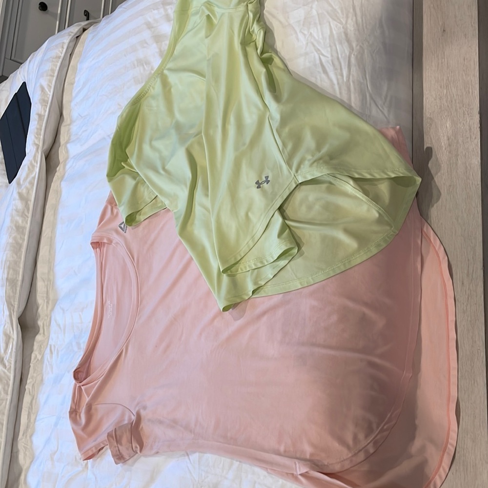 Under armor and Reebok Tops